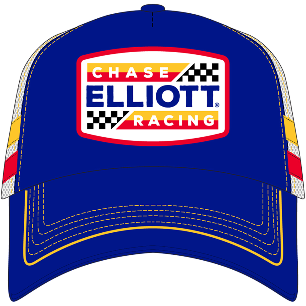 OLD VTG Chase Elliott #9 Racing Trucker "patch throw back" white/blue mesh ball  - $20.00