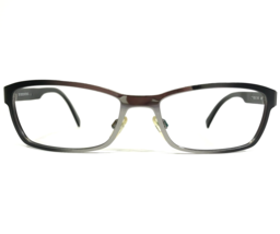 Rodenstock Eyeglasses Frames R 1215 C Black Silver Rectangular 56-17-140 - £21.74 GBP