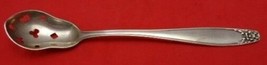 Puritan by Stieff Sterling Silver Olive Spoon Pierced Original 5 3/4&quot; - £54.13 GBP