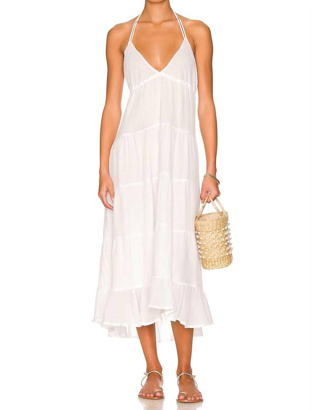 Lvhr Serena Maxi Dress White - $120.00