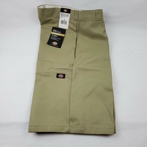 NEW Dickies Size 32 Khaki 13&quot; Loose Fit Shorts Multi Pocket Work 42283KH Tan - £27.41 GBP
