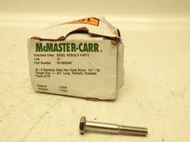 25Pk Mcmaster Carr 1/4-20 x 1 3/4  Hex Bolts - £10.03 GBP