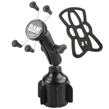 RAM Mount X-Grip Stubby Cup Holder Base B-Ball Smartphone Mount RAP-B-29... - $129.99