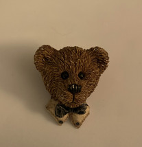 Boyds Bear Head Brooch Lapel Pin - $20.00