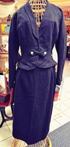 Ladies 2pc Basic Wool Suit 1940&#39;s-50&#39;s True Vintage - £39.33 GBP
