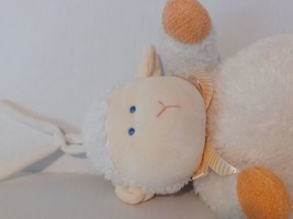 Carter 10&quot; Musical Pull String Child of Mine Lamb Plush Lullaby Cream Lovey Work - $19.30