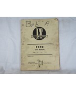 I &amp; T SHOP SERVICE MANUAL for FORD SERIES: 2N - 8N - 9N - $178.08 MXN