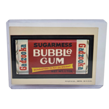 VINTAGE TOPPS 1973 WACKY PACKAGES STICKER GADZOOKA SUGARMESS BUBBLE GUM ... - $4.75