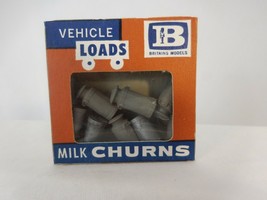 Britains Herald # 1740 9 Milk Churns unpainted plastic  Vehicle Loads New - £16.32 GBP