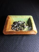 Artisan Pottery: Stoneware Glaze Rectangular Jewelry Dish (MB05) - $20.00