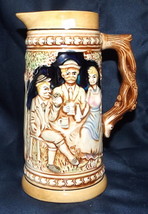 Vintage Bavarian Style Beer Garden Jug Pitcher  - $24.99