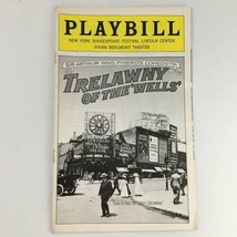 1975 Playbill Vivian Beaumont Theater Trelawny Of The Wells Walter Abel - $22.80