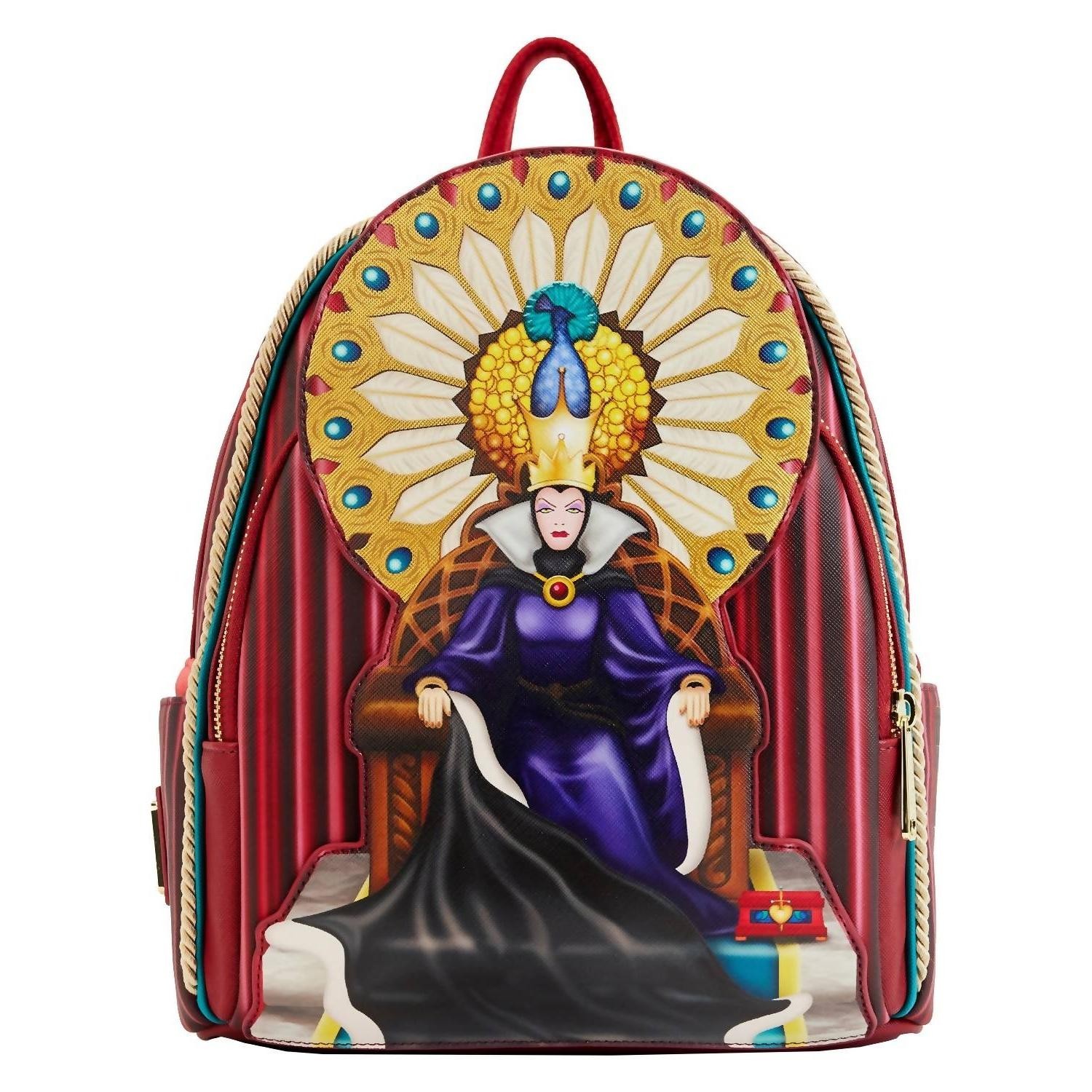 Loungefly Women&#39;s Snow White Evil Queen Throne Backpack Size One Size - $55.44