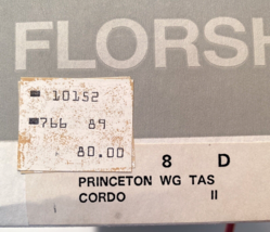 VTG Wingtip Shoes Cordovan Leather Florsheim Mens 8 D Tassel Loafers w/ Box Tree - £68.62 GBP