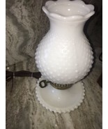Vintage Very Rare- white glass table side lamp-Very Good Condition-SHIPS... - €128,94 EUR