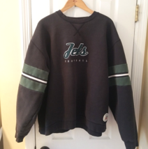 Mens Reebok NFL Gridiron Classic New York Jets Pullover Sweatshirt Size XL - $39.59