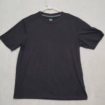 REI Mens T Shirt Size M Medium Black Short Sleeve casual - $18.87