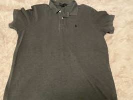 mens ralph lauren polo shirts Gray/black XL - $16.82