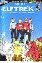 Elftrek Comic Book #1 Star Trek and X-Men Parody Dimension Comics 1986 VERY FN- - £1.59 GBP