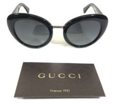 Gucci Sunglasses GG 3808/S Y6C9O Black Thick Rim Cat Eye Frames with Blue Lenses - £110.19 GBP