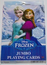 Disney Frozen Movie Illustrated Jumbo Playing Cards Deck with Rules NEW ... - $6.89