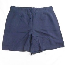 Loft Large Navy Blue Pull On Large 530298 Fluid Bermuda Womens Shorts - £23.38 GBP