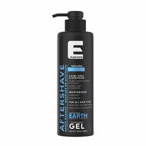 Elegance After Shave Lotion for Men, 500ml, Earth (Blue), Real Shaving Relief, A - £10.74 GBP