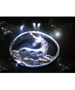 Haunted UNICORN NECKLACE 1000X STRENGTHS OF MYTH AND LORE MAGICK Witch C... - £34.73 GBP