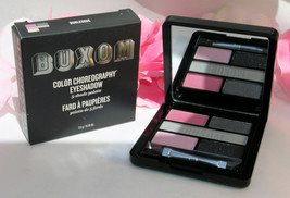 New Buxom Eye Shadow Color Choreography 5 Shade Pallette Burlesque Pink Silver - £13.14 GBP
