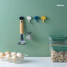 10 Pcs Modern Colorful Wall Hook Decorative Kitchen Home Hook - €3,08 EUR