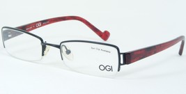 OGI Evolution 9068 1226 Noir Mat/Pourpre Demi Lunettes 48-19-135mm - £72.63 GBP