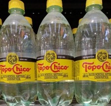 6X Topo Chico Agua Mineral Authentic Mexican Mineral Water - 6 Bottles 20 Oz Ea - £24.10 GBP