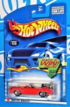 Hot Wheels 2002 Mainline Release #173 &#39;70 Plymouth Barracuda Red w/ 5SPs - £2.33 GBP