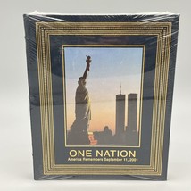 One Nation: America Remembers September 11, 2001 Hardcover Leatherbound Book - $29.69