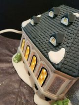 DEPT.. 56 1991 ALPINE VILLAGE SERIES LIGHTED ST. NIKOLAUS KIRCHE HAND PAINTED image 2