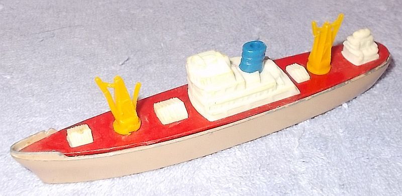 Vintage Tootsie Toy Tootsietoy Cargo Ship USA   - £10.19 GBP