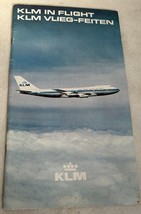 1971 Vintage KLM Royal Dutch Airlines Brochure Destination Maps - £27.61 GBP