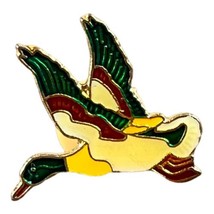 Vintage Flying Duck Lapel Pin Tie Tac Pin - £5.53 GBP
