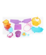 2014 Littlest Pet Shop Fest Jet Airplane Pieces Snack Wings Swings Hat Fish - $13.66 CAD