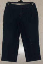 Excellent Womens Christopher &amp; Banks Signature Comfort Denim Skimmer Size 4 - £25.20 GBP