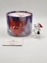 Swarovski Christmas Kris Bear Annual Edition Bell Red Santa Hat 5003400 ... - £100.61 GBP