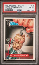 Psa 8 Nm Topps Garbage Pail Kids 529b Champ-Pain Dwayne Purple Line Error Card - $148.45