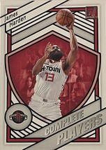 JAMES HARDEN Panini Donruss 2020-21 N4 NBA Complete Players Card #8 Rocket/76ers - £4.34 GBP