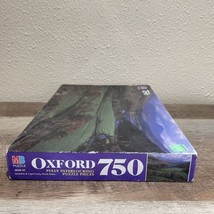 Vintage 1996  Milton Bradley 750 PCS OXFORD Jigsaw Puzzle - £11.07 GBP