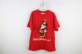 Vintage 90s Walt Disney World Womens Medium Spell Out Minnie Mouse T-Shi... - $44.50