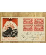 US Postal History Cachet Cover FDC 1937 Honor of US Army Heroes Station ... - $12.68