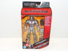 Nib 2017 Dc Comics Multiverse Justice League Cyborg 6" Poseable Action Figure - $15.99