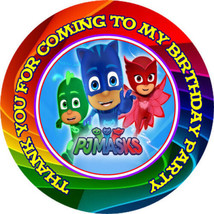 12 PJ Masks Birthday Party Favor Stickers (Bags Not Included) #7 - £8.13 GBP