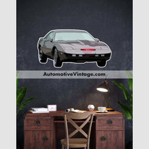 Knight Rider K.I.T.T. Pontiac Trans Am Famous Car Wall Sticker - £19.12 GBP+