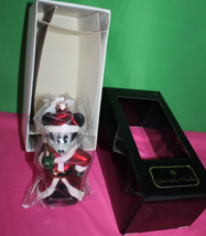Disney Christopher Radko Mickey Mouse Santa 01-13887 Glass Ornament - £54.11 GBP